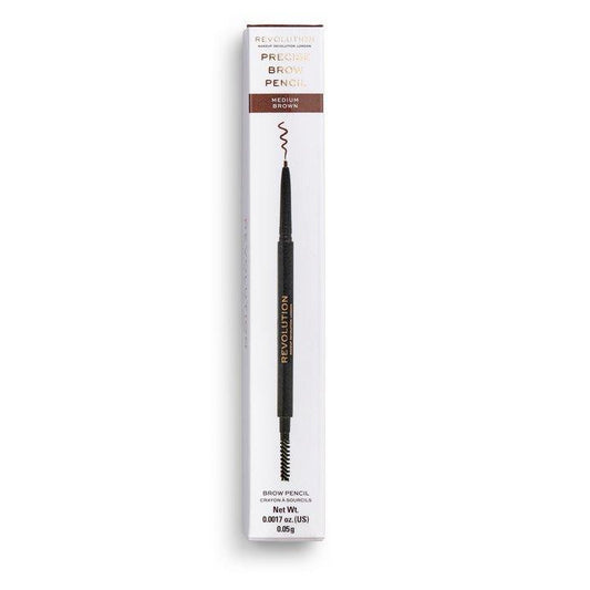 Revolution Precise Brow Pencil Medium Brown - BeautyBound