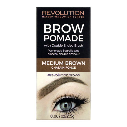 Revolution Brow Pomade Medium Brown
