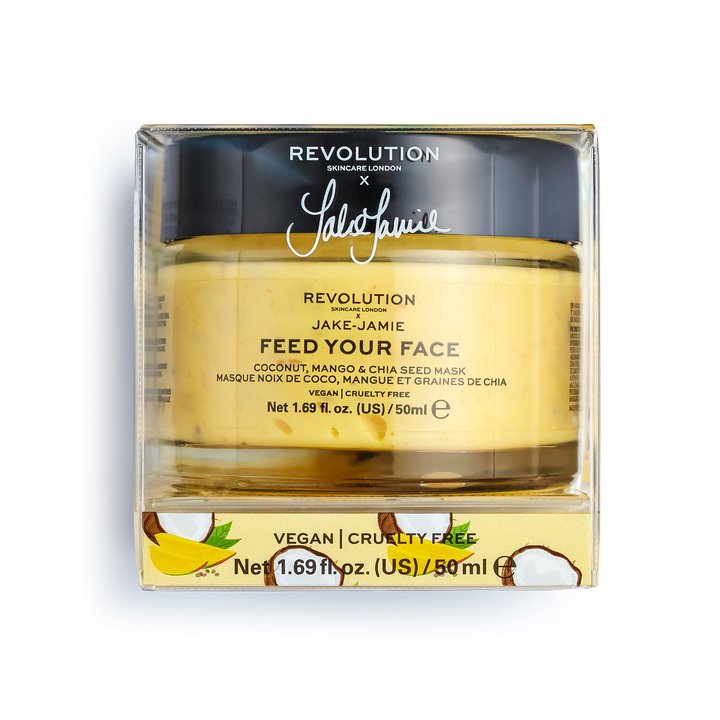 Revolution Skincare x Jake Jamie Coconut Mango & Chia Seed Radiant Glow Face Mask - BeautyBound