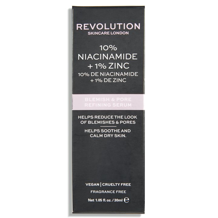 Revolution Skincare Blemish & Pore Refining Serum - 10% Niacinamide + 1 - BeautyBound