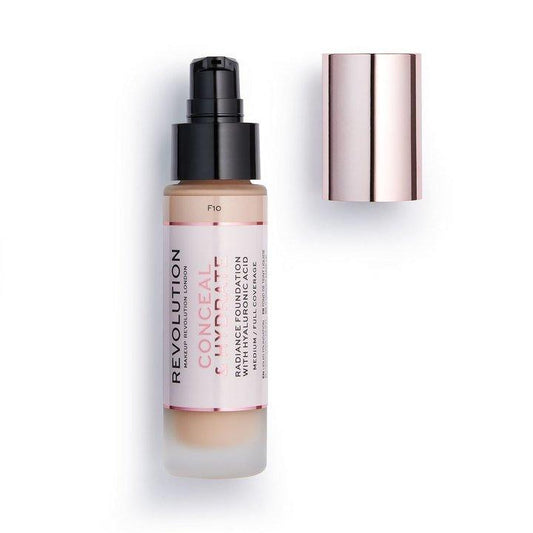 Revolution Conceal & Hydrate Foundation F10 - BeautyBound